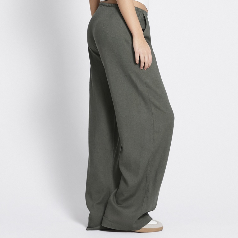 Linen blend pants "Donna"